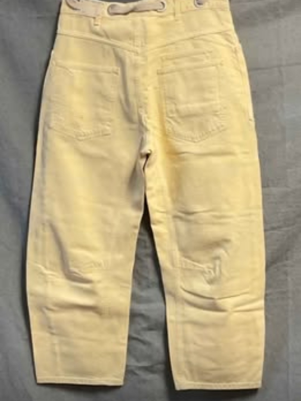 Free People Lemon Icing Barrel Moxie Jeans - Picture 5 of 7